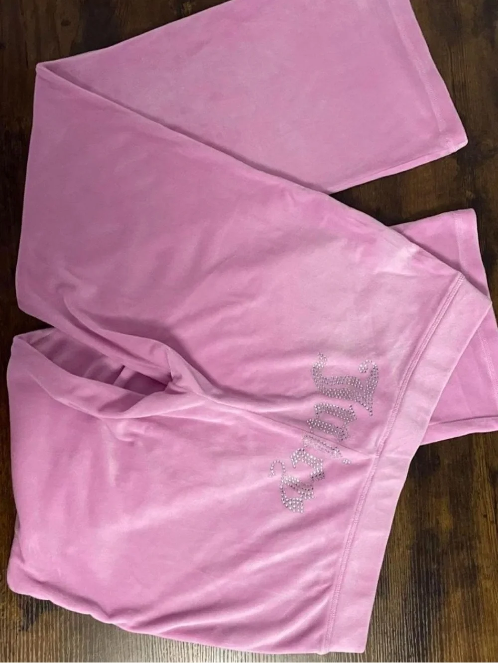 Juicy Couture Pink Velour Tracksuit Set